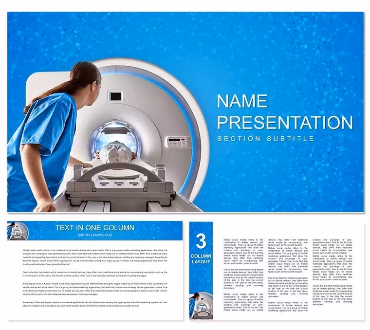 Magnetic Resonance Imaging PowerPoint Template