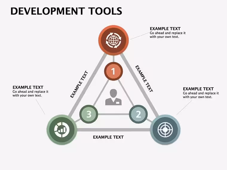 Development Tools Keynote Diagram Templates for Business & Financial Analysis