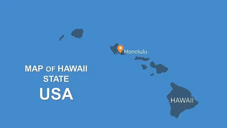 Hawaii Keynote Maps Template: Bring Tropical Insights to Your Audience