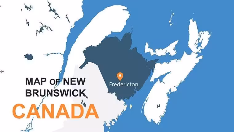 New Brunswick Keynote Maps: Coastal Canada's Visual Guide