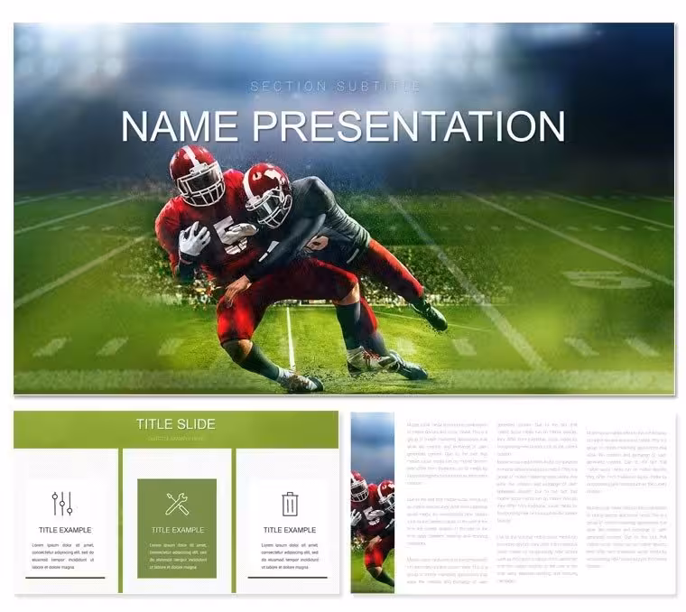 American Football PowerPoint Presentation Template
