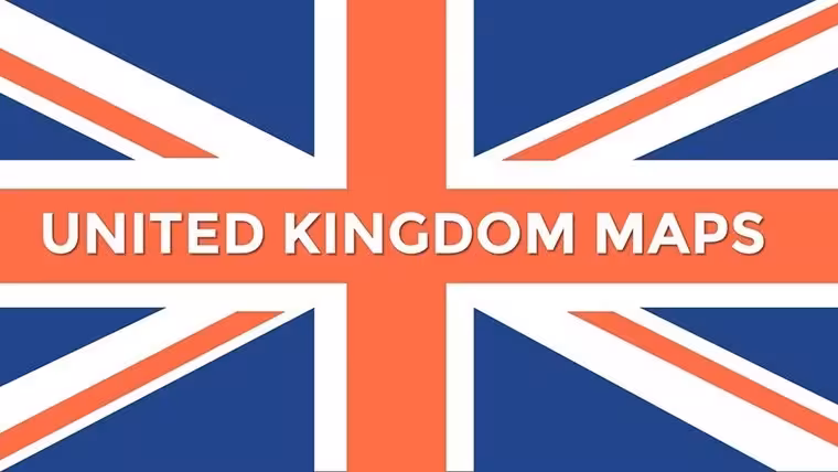 United Kingdom Maps Keynote Template - Customize Easily