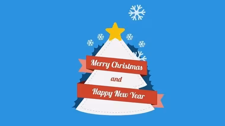 Happy Holiday Keynote Shapes Template: Infuse Festivity into Every Slide