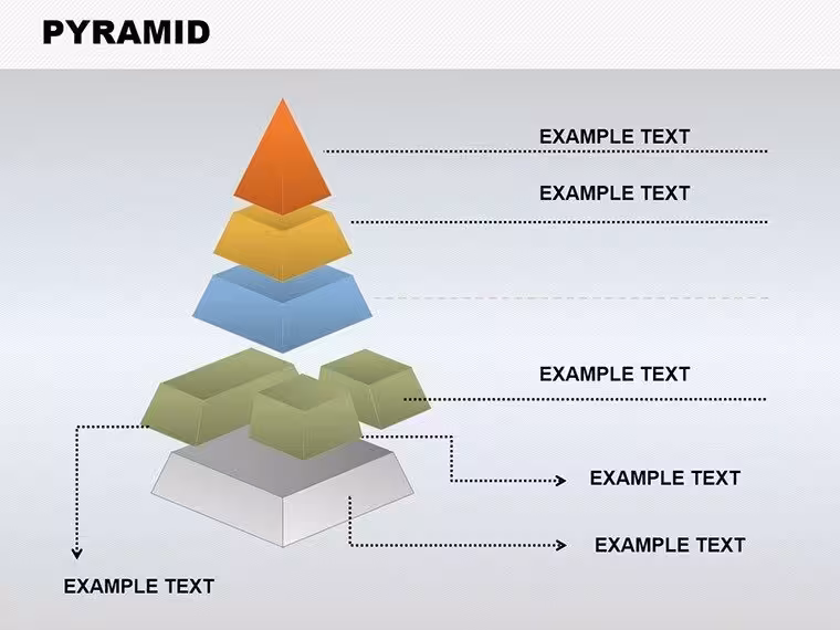 3D Pyramid PowerPoint Charts: Visualize Hierarchies with Depth