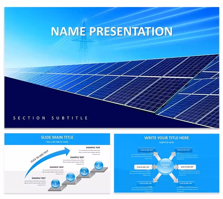 Renewable Energy Technologies PowerPoint Template: Fuel Your Sustainable Vision
