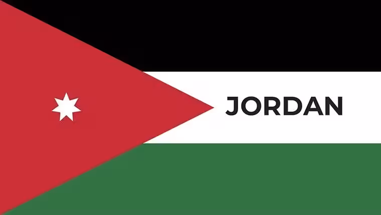Jordan Keynote Map Template: Editable for Impactful Slides