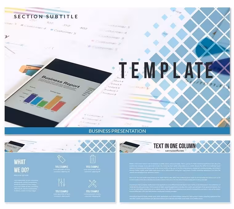 Business Report PowerPoint Templates