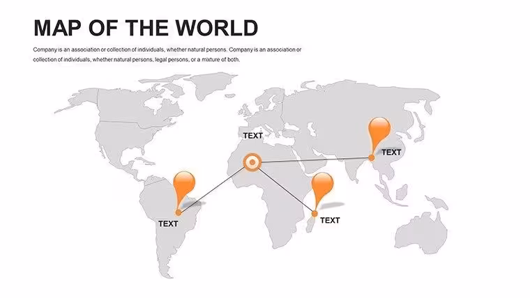 Editable World PowerPoint maps - France