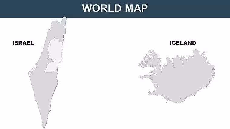 World : Kerguelen Island PowerPoint maps