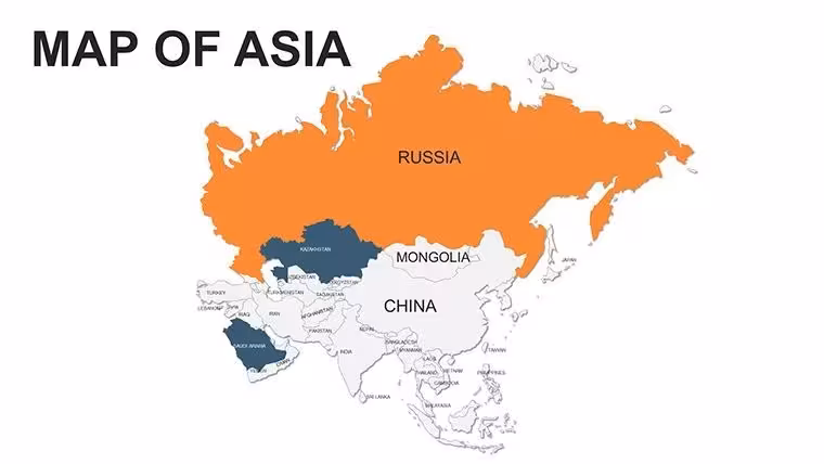 Asia Keynote Maps: Customizable Slides for Impactful Talks