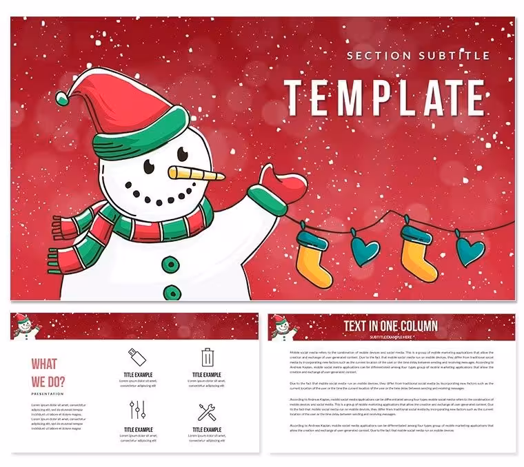 Snowman PowerPoint Presentation