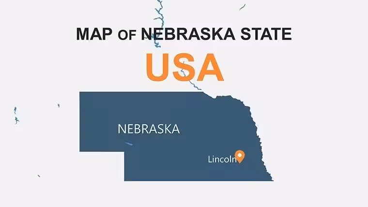 Nebraska PowerPoint Maps Template: Visualize the Heartland