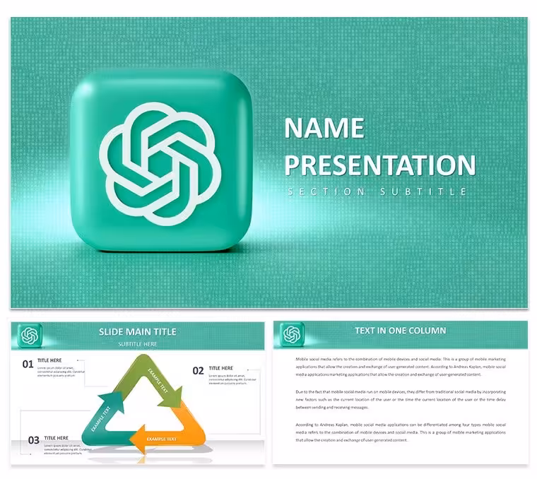 ChatGPT AI Keynote Template: Download for Dynamic Presentations