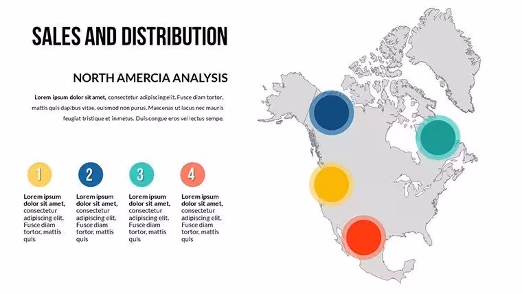 Sale and Distribution Countries World PowerPoint Maps