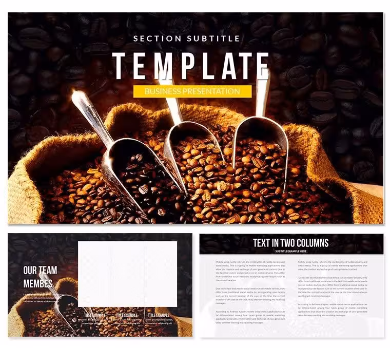 Coffee Shops PowerPoint templates