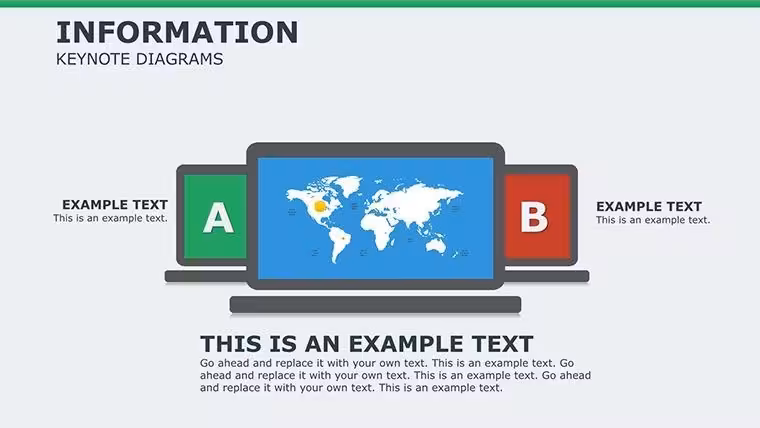 Information Keynote Diagrams Template
