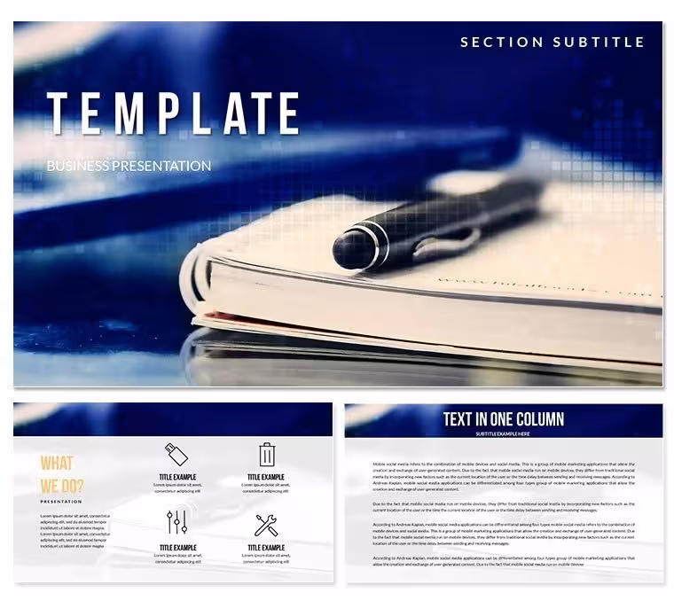 Important Documents PowerPoint templates