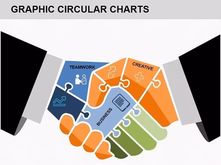 Partnership PowerPoint Diagrams: Visualize Synergies with Puzzles