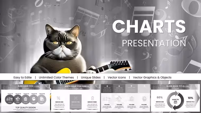 Music Charts Keynote Template: Harmonize Your Data Story