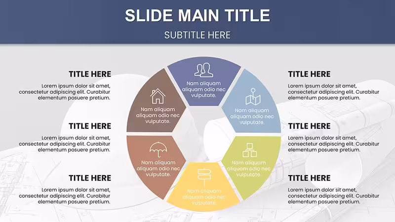 Architectural PowerPoint Charts Template: Download Presentation