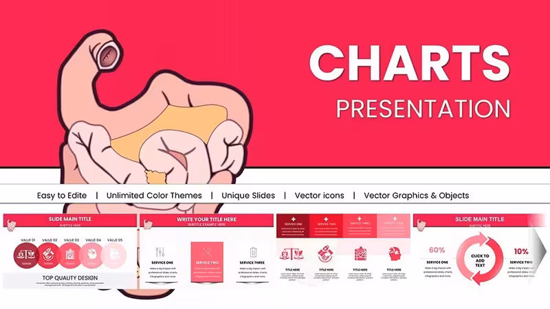 Small Intestine Medical Keynote Charts Template