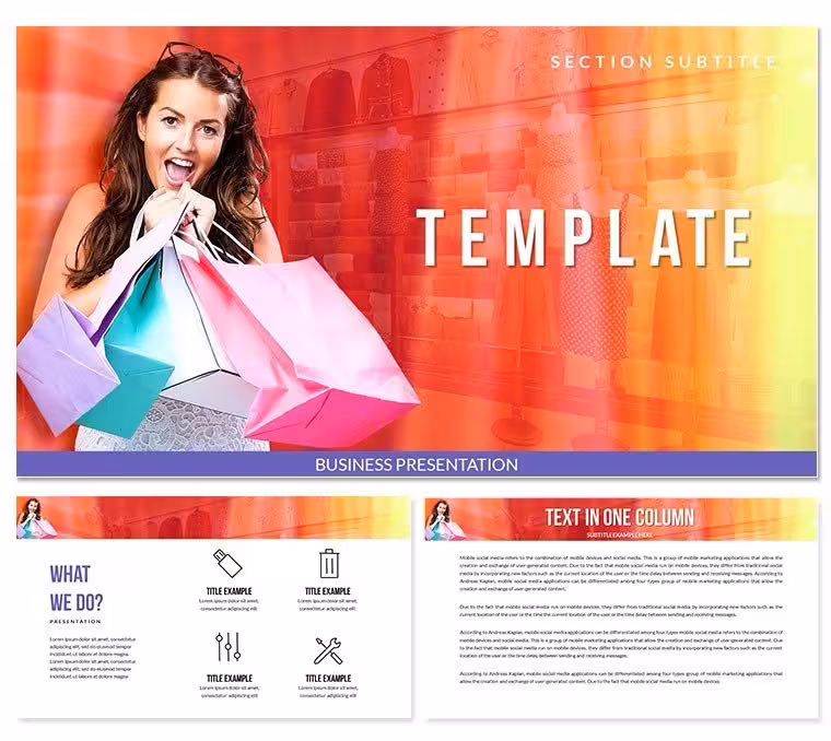 Shopping Center PowerPoint templates