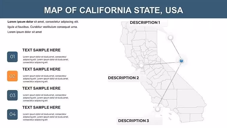 Download California Counties PowerPoint maps