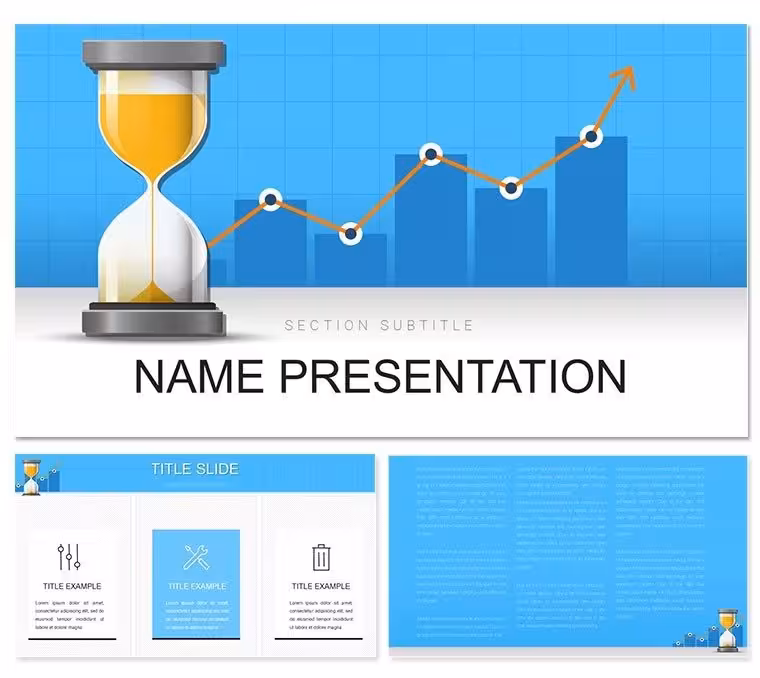 Perfect Time to Invest PowerPoint Template: Timing Wealth Wins
