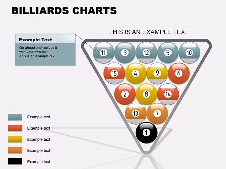 Billiards PowerPoint Charts Template