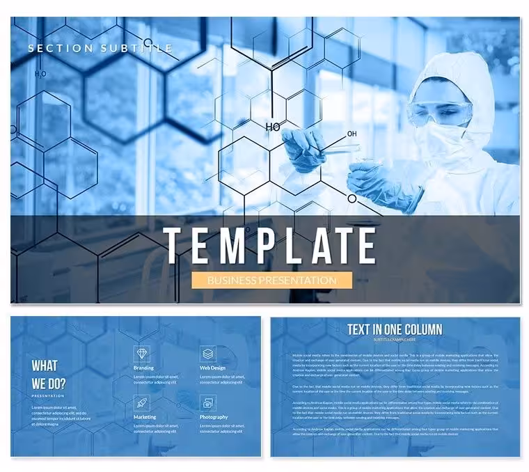 Laboratory Research PowerPoint Presentation Templates