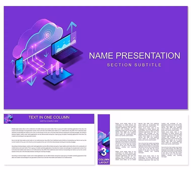 Cloud Technology PowerPoint Template | Download Now