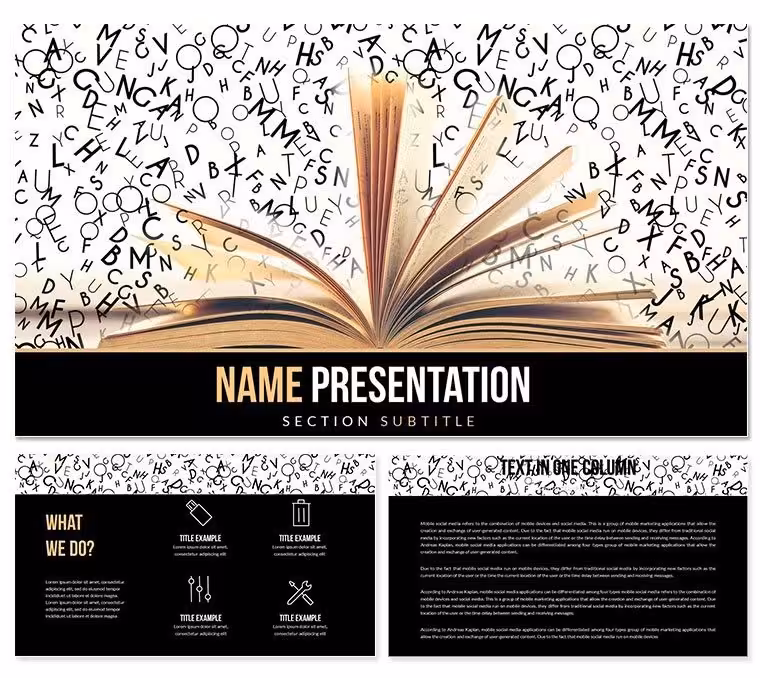 Open Book Diagram - Ready to Present | ImagineLayout