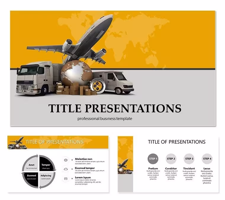 Cargo PowerPoint presentation template