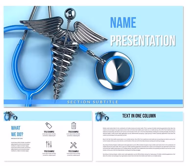 Rehabilitation Center PowerPoint Template - Download PPT