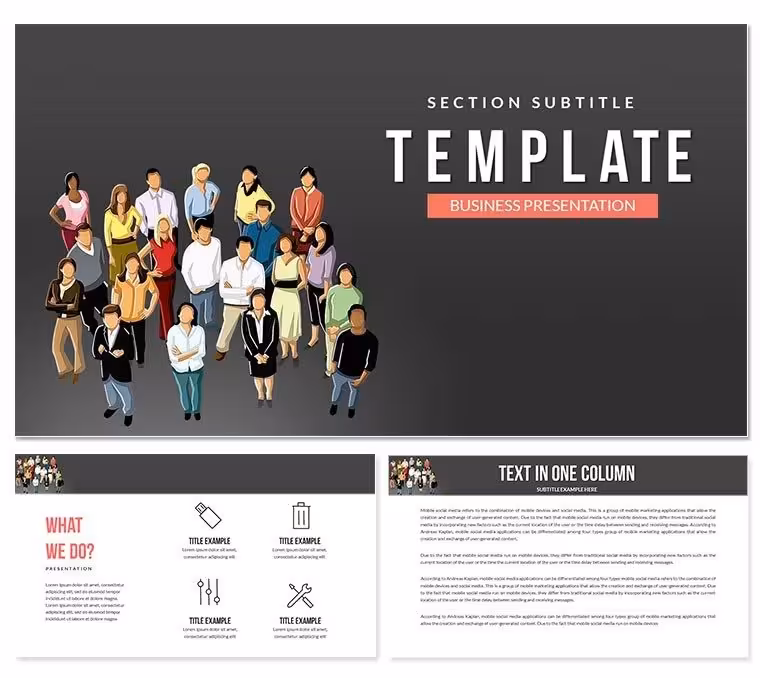 Social Networking PowerPoint templates Presentation