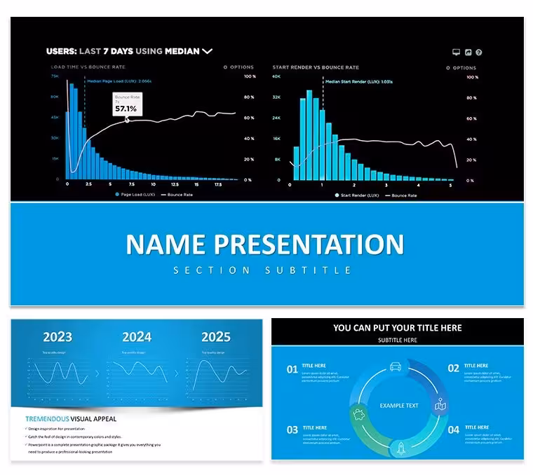 Analytics and Metrics Keynote Presentation Template