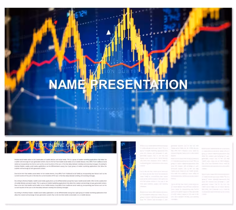 Trading View PowerPoint Template: Chart Your Financial Course