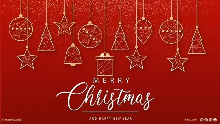 Festive Wishes Keynote Charts: Christmas & New Year Edition