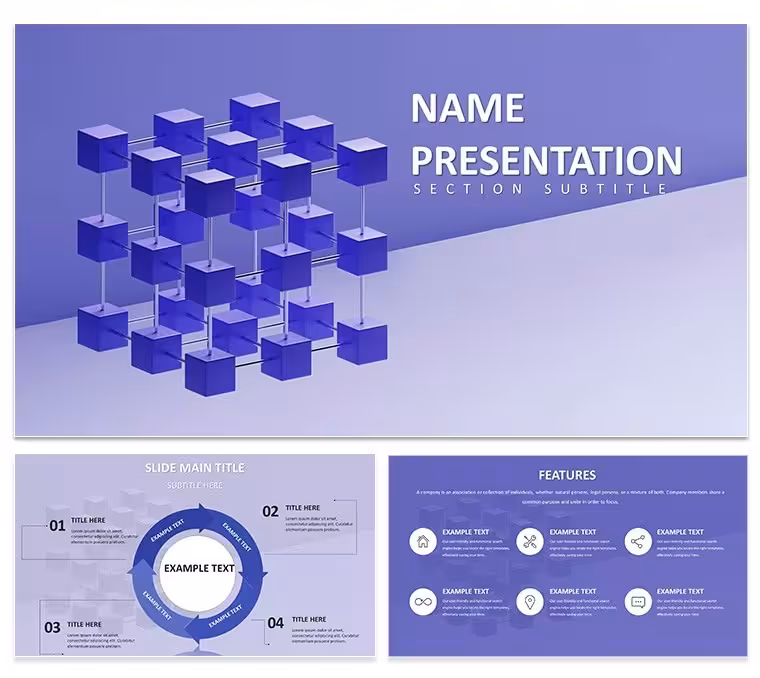 Blockchain Technology PowerPoint PPT Template | Professional Blockchain Presentation