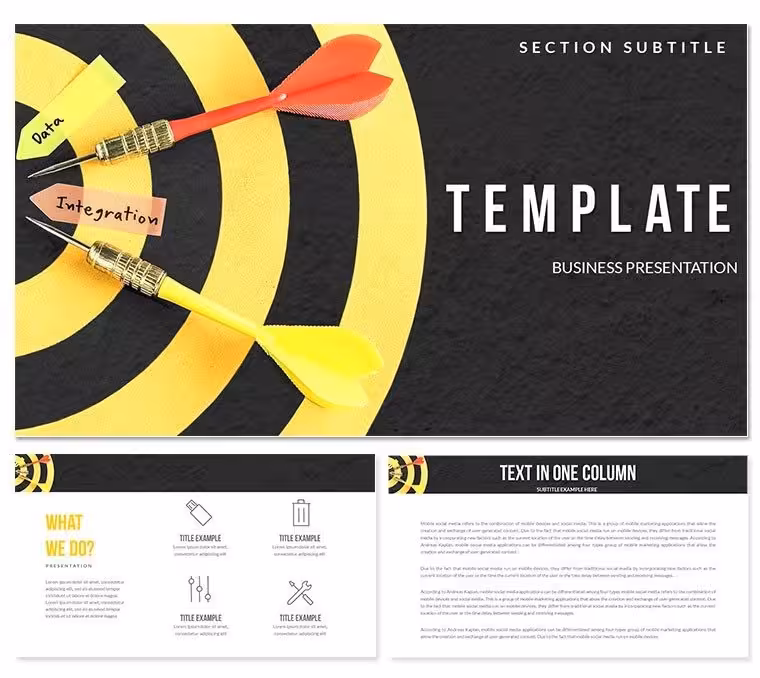 Integration Business Processes PowerPoint templates