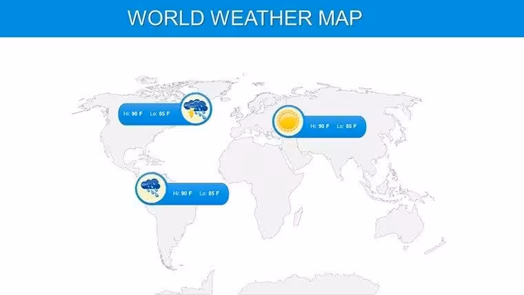 Weather PowerPoint Maps