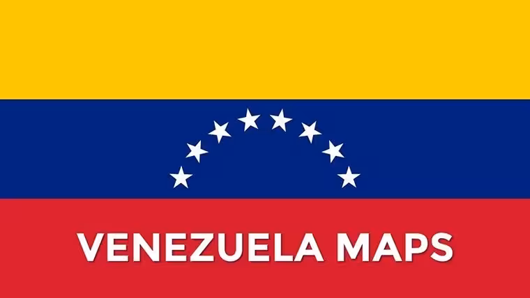 Venezuela Keynote Maps: Editable & Dynamic