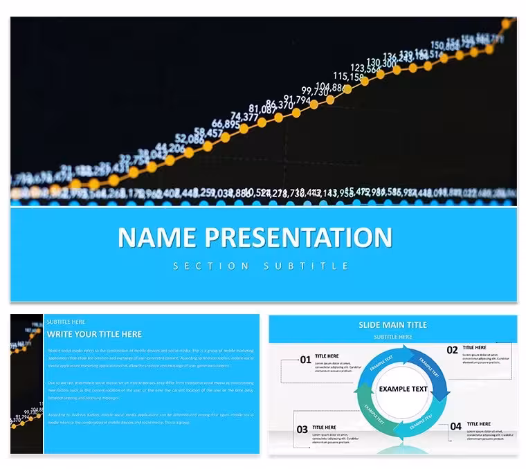 Data-Driven Growth PowerPoint Presentation Template