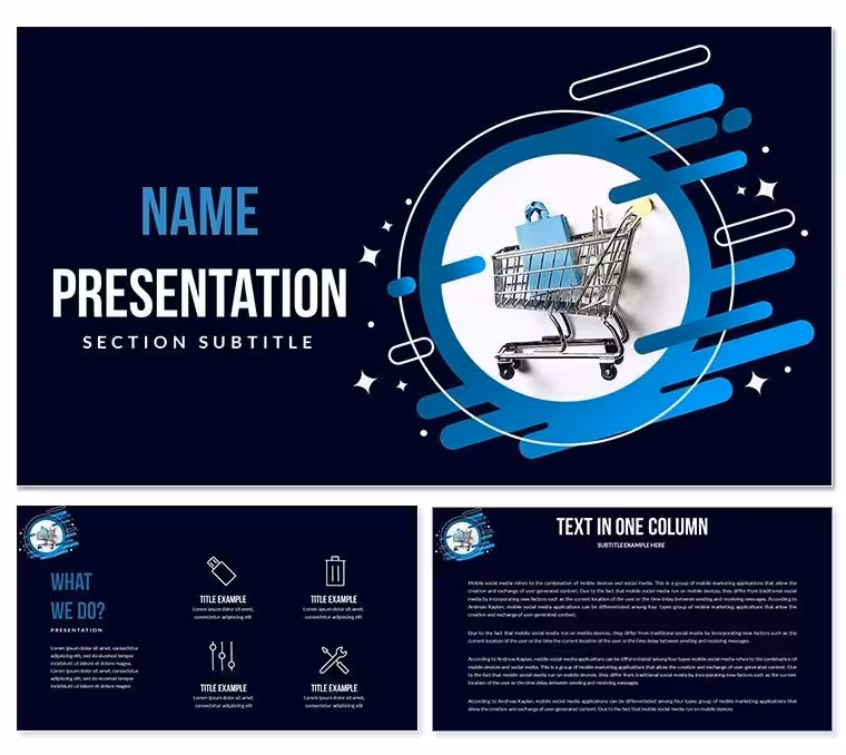 Download Shopping PowerPoint Template, PPT