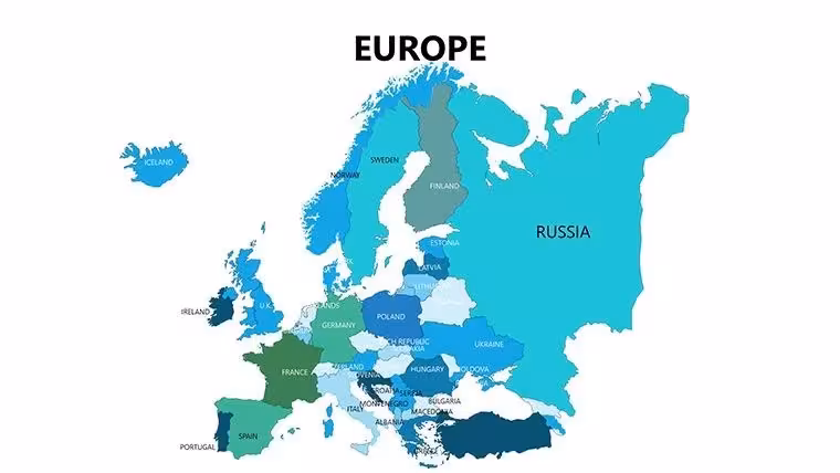 Europe Keynote Maps: Continent-Wide Visual Mastery