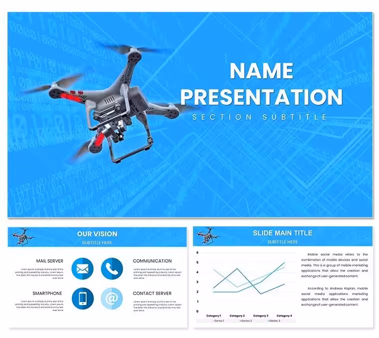 Innovative Drone Construction Keynote Slides