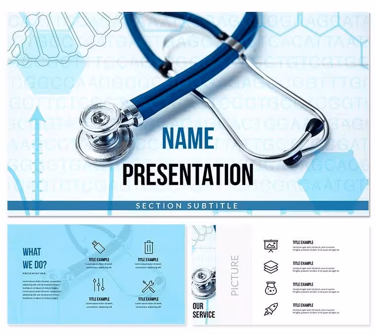 Medicine Details PowerPoint template