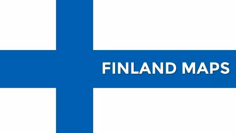 Detailed Finland PowerPoint Maps: PPT Download