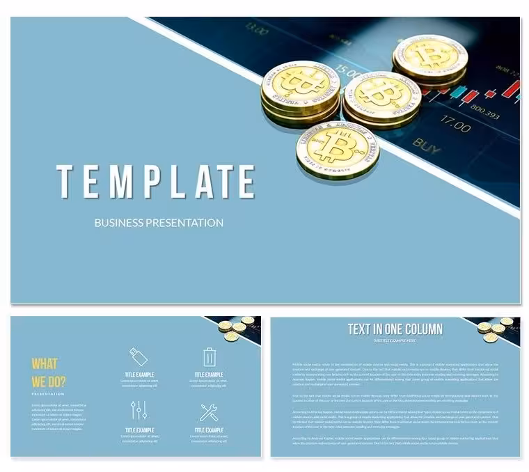 Bitcoin Exchange PowerPoint Templates