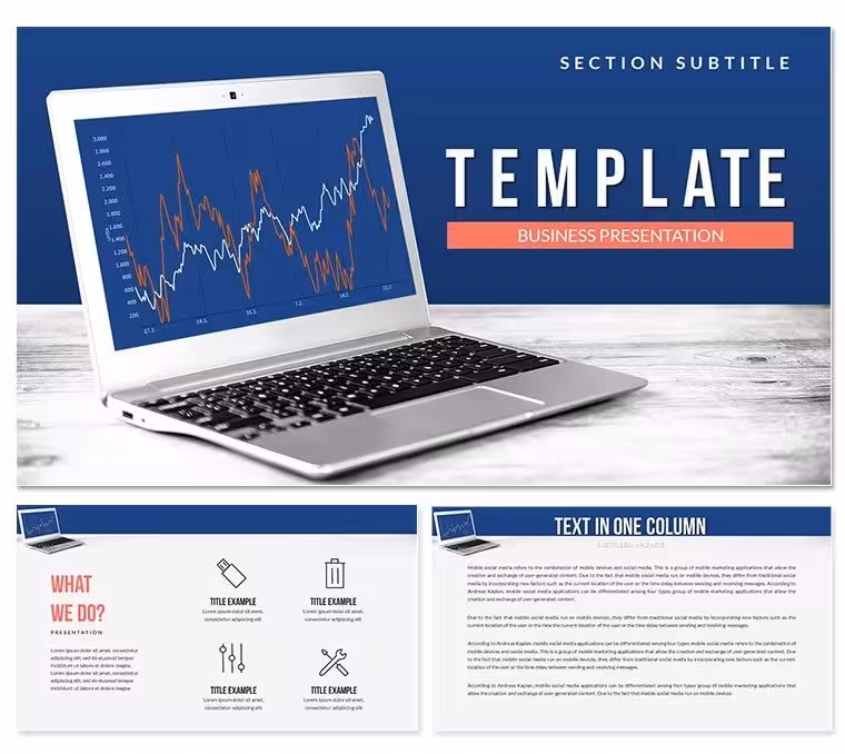 Accounting Reports Financial Statement PowerPoint Template: Presentation